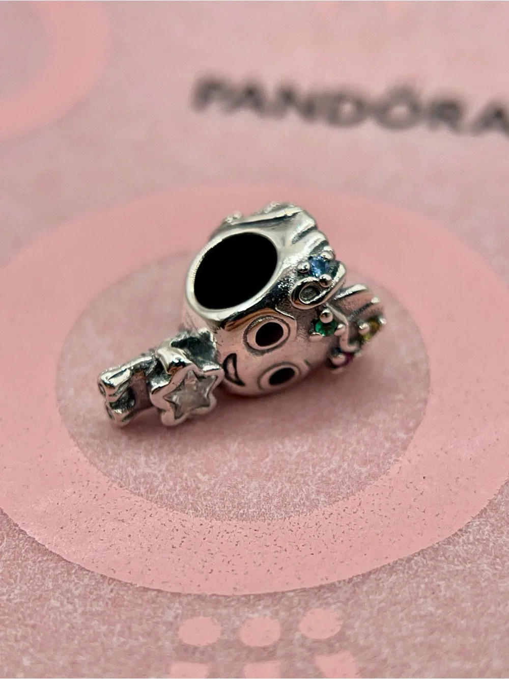 Pandora Marvel Guardians of the Galaxy Holiday Groot Star Charm
